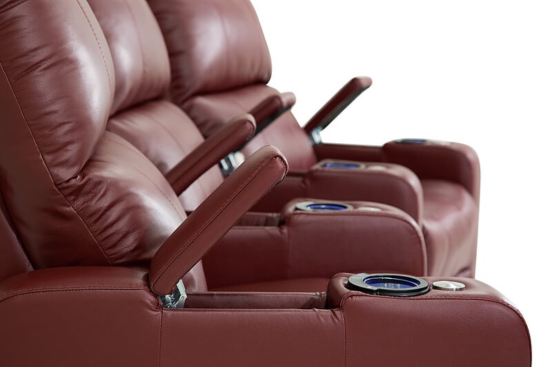 Palliser Elite Elite 3-Seat Power Reclining Theater Seating