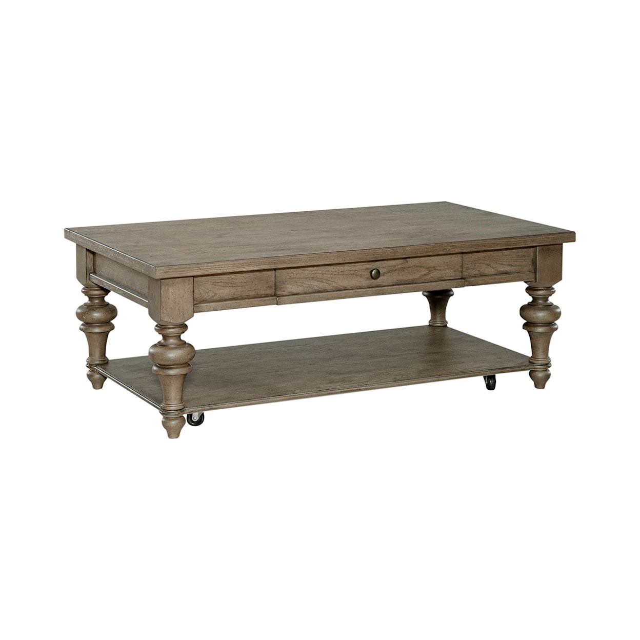 Libby Americana Farmhouse Rectangular Cocktail Table