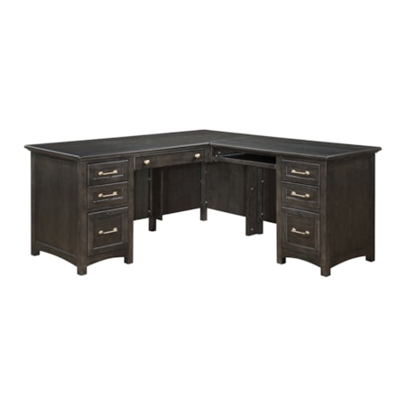 Desk with 45" Return