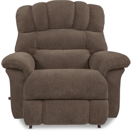 Casual Oversized Big Man Power Rocker Recliner with Power Headrest/Lumbar and USB Port