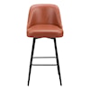 Zuo Keppel Collection Swivel Barstool