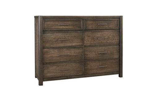Transitional 8-Drawer Dresser