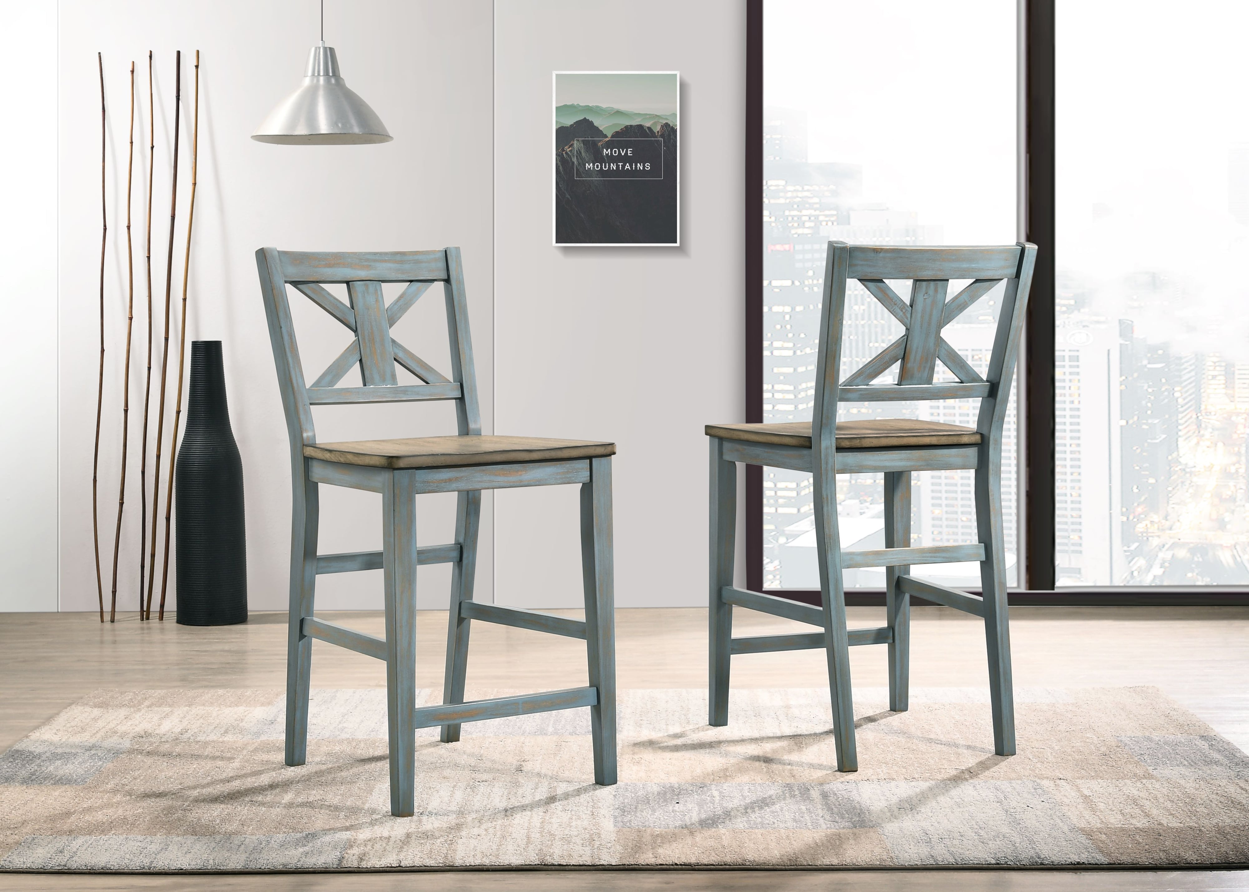 Bernards Summerville II Counter Stool Set