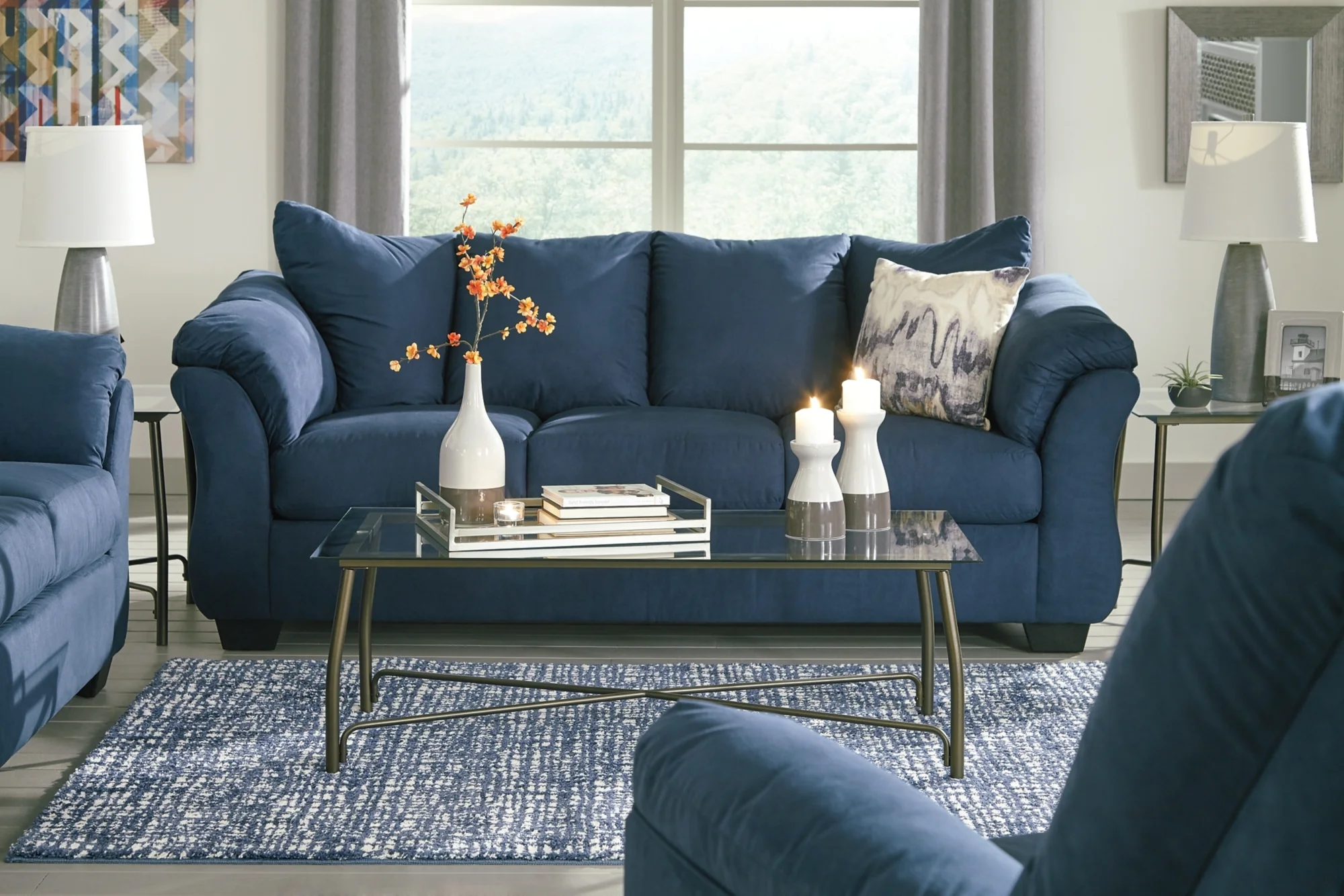 Signature Design by Ashley Darcy 75007U11 Sofa And Recliner