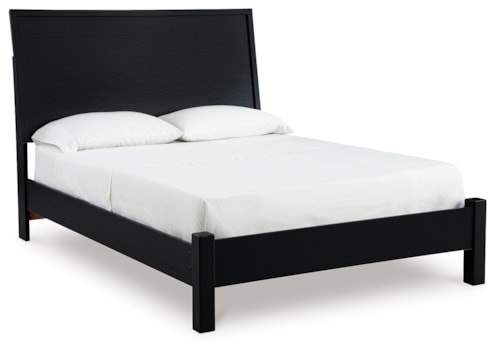 Contemporary Queen Panel Bed