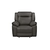 New Classic Furniture Taggart Leather Rocker Recliner