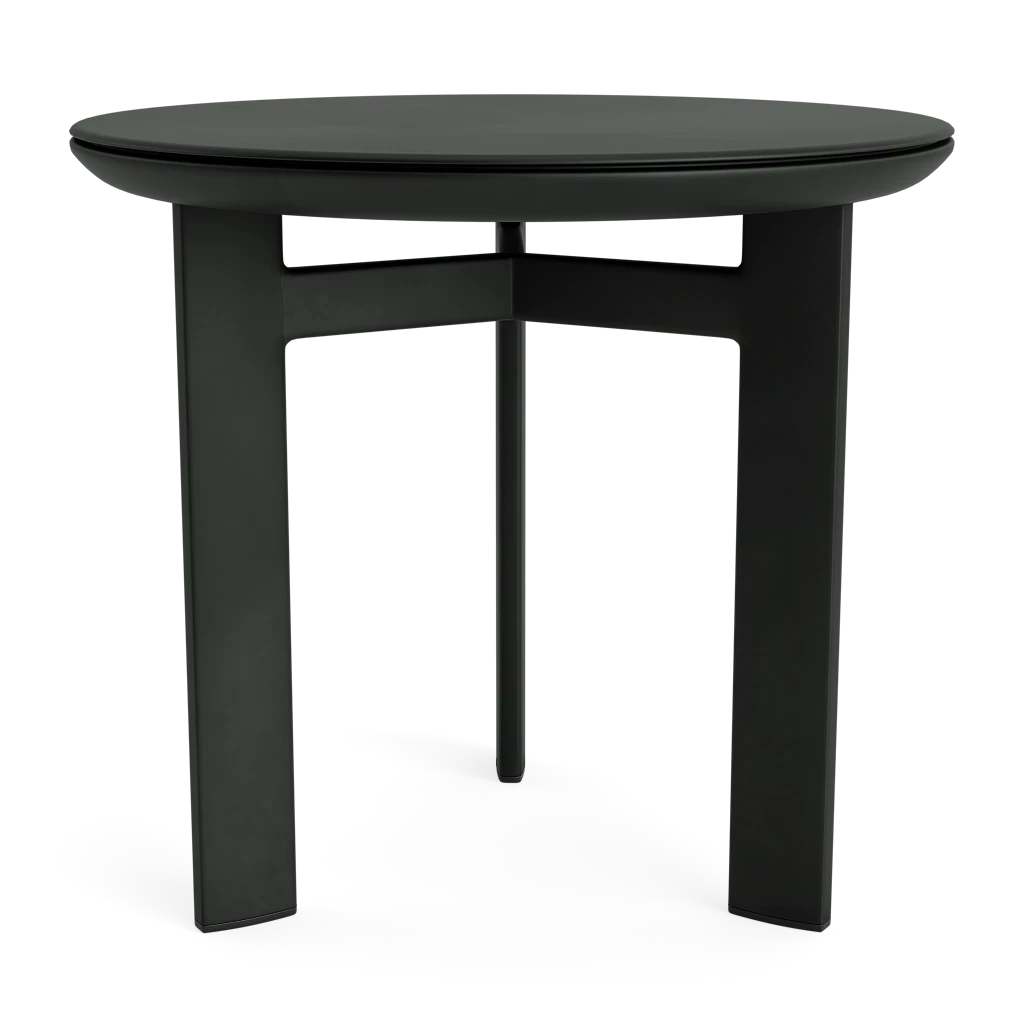 20" Round Tri-Leg Aluminum Side Table
