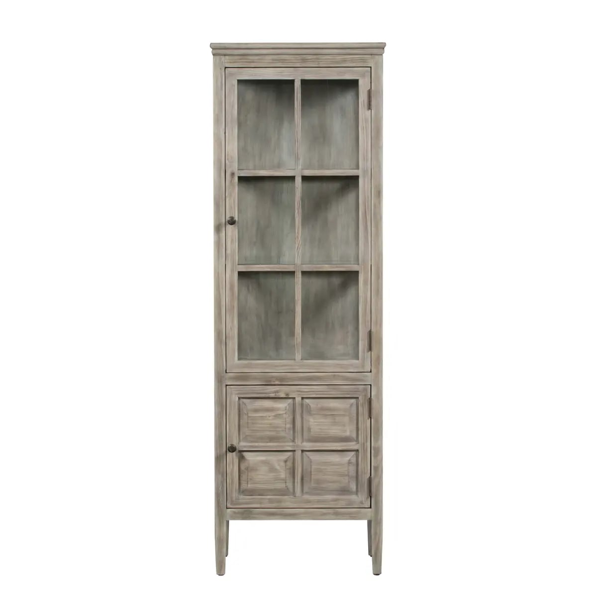 Crestview Collection Hawthorne Estate 2-Door Curio Cabinet