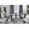 Global Furniture 1675 Stainless steel Dining Table