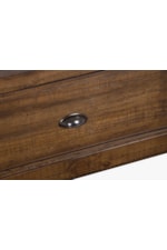 Magnussen Home Bay Creek Bedroom Traditional 5-Drawer Chest with Felt-Lined Top Drawer