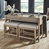 Liberty Furniture Devonshire 3-Piece Sofa Console Set