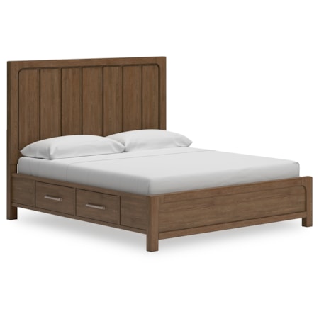 California King Panel Bed