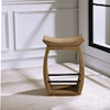 Uttermost Accent Furniture - Stools Connor Modern Wood Counter Stool