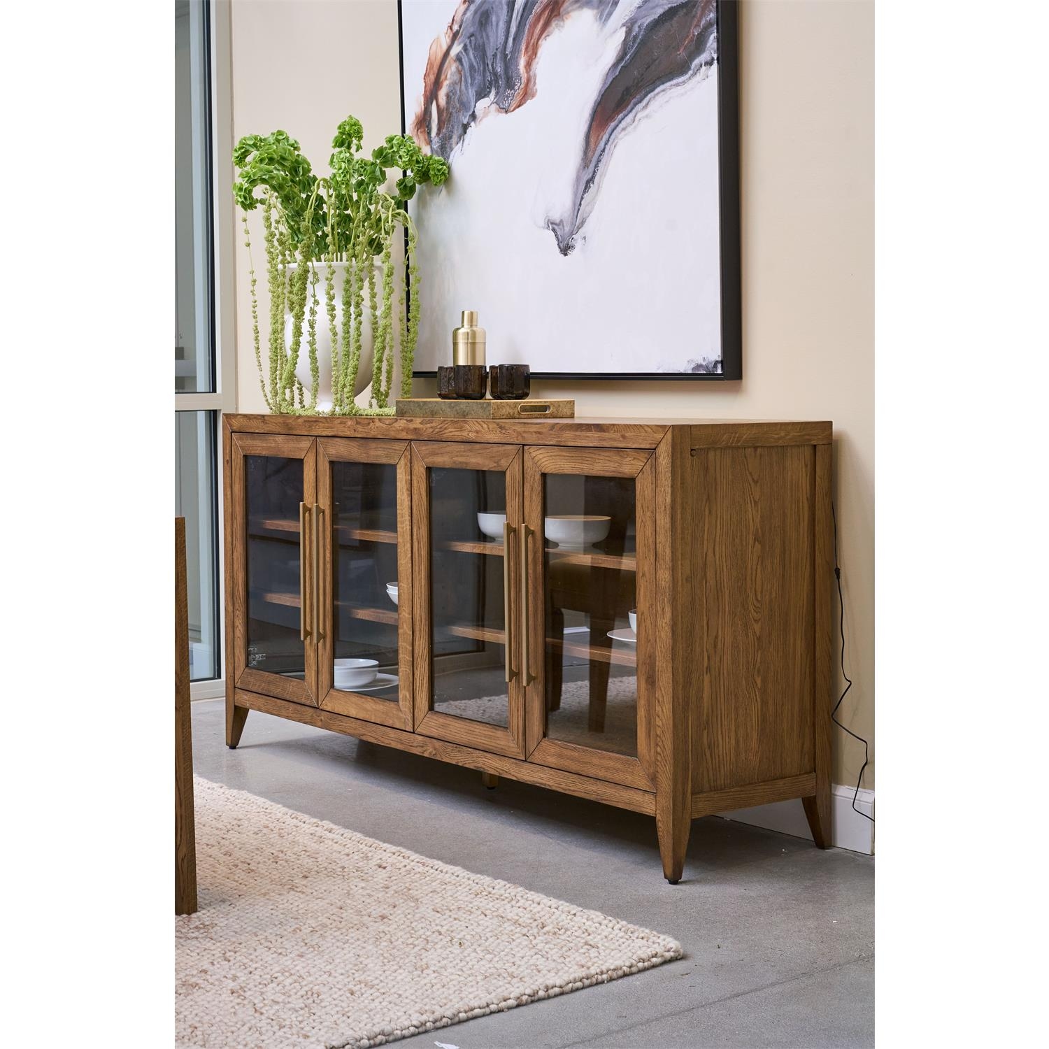 Riverside Furniture Halbrooke 4-Door Dining Server