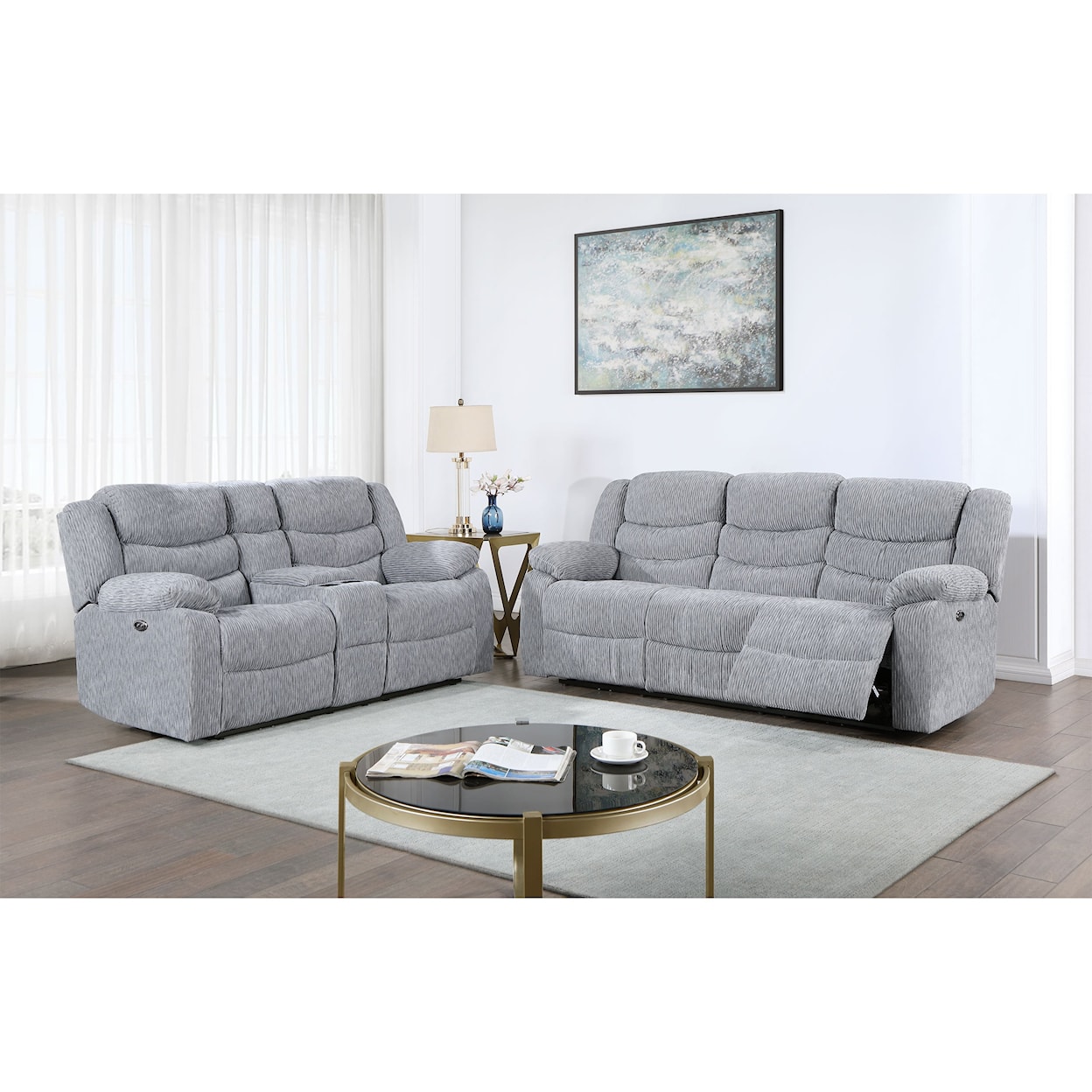 Global Furniture U5929 Reclining Sofa