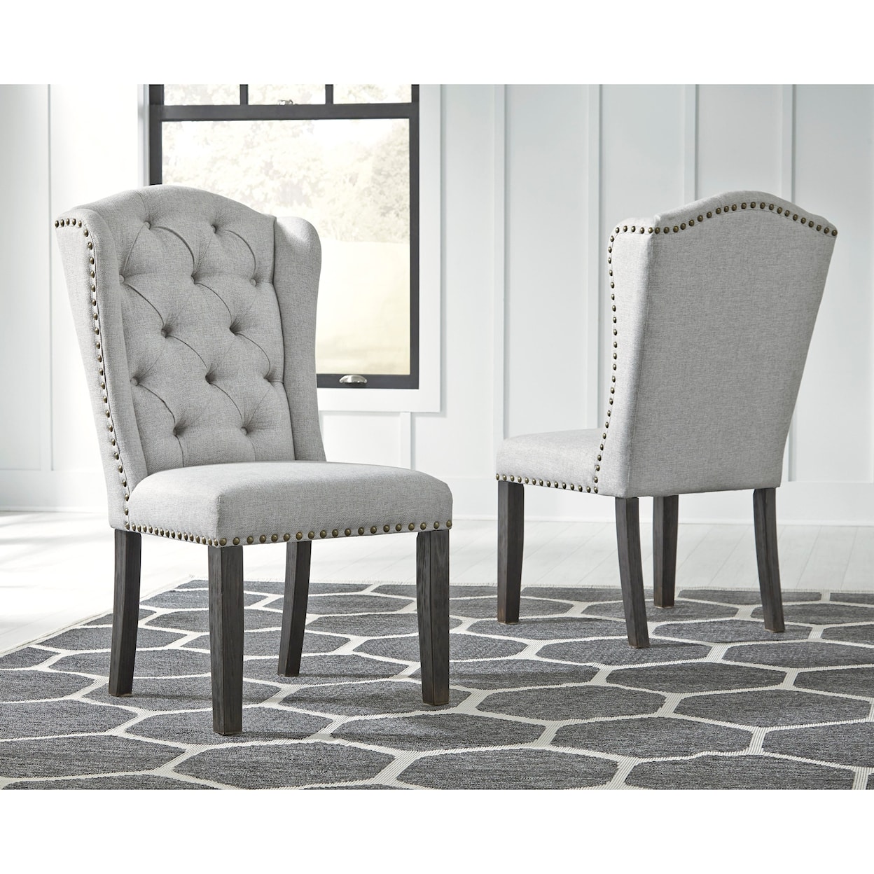 Signature Design by Ashley Jeanette Dining Upholstered Side Chair