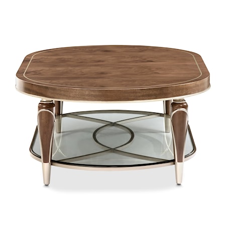 Oval Cocktail Table