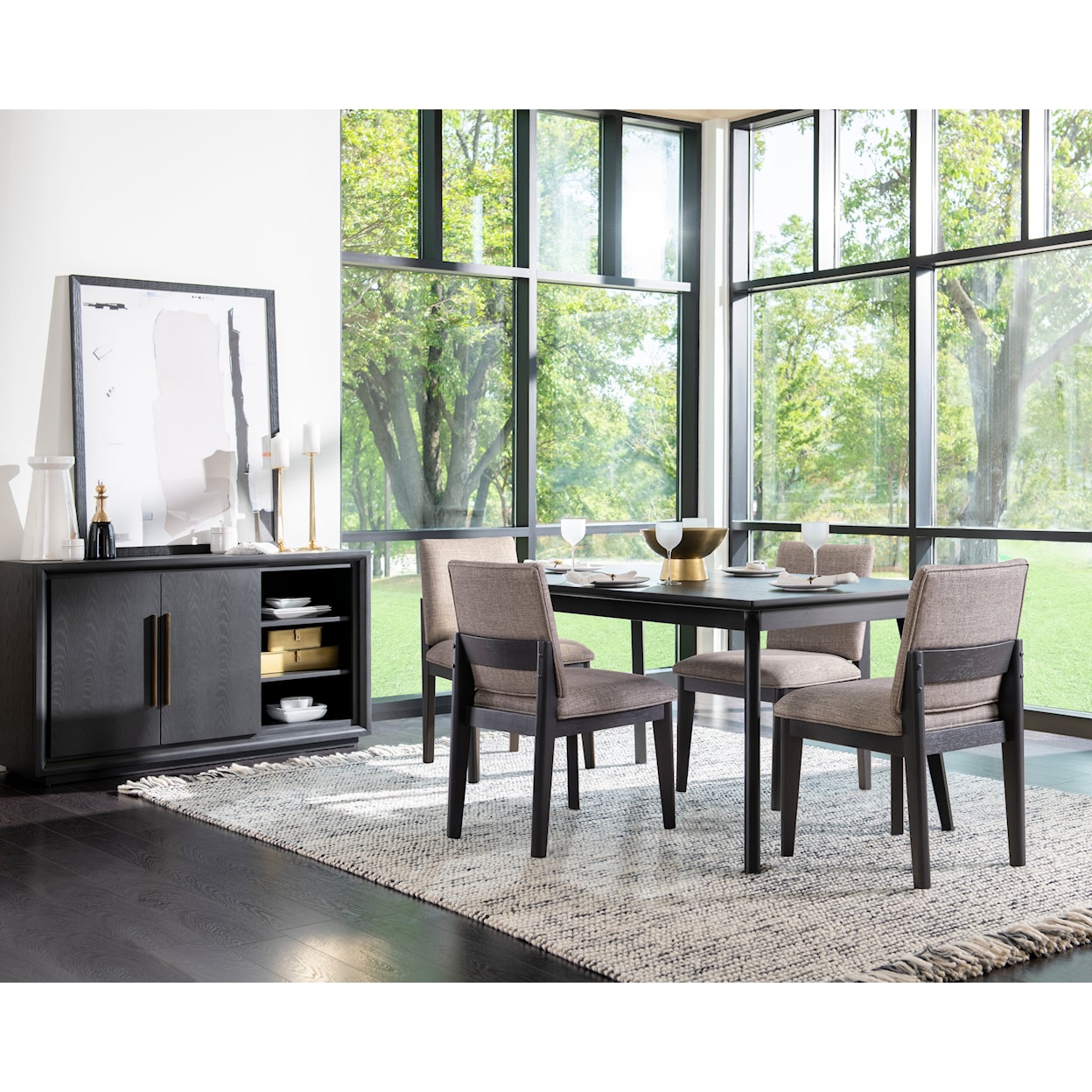 Home Furniture Outfitters Avery Dining Table