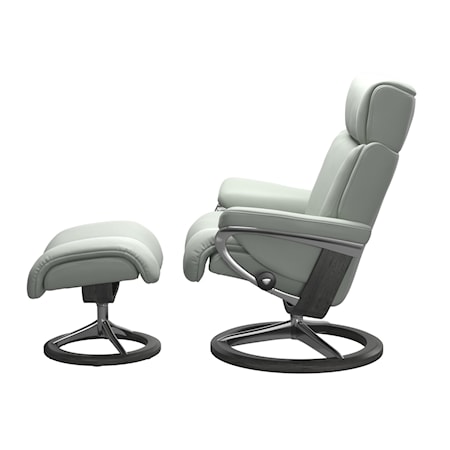 Medium Reclining Chair and Ottoman