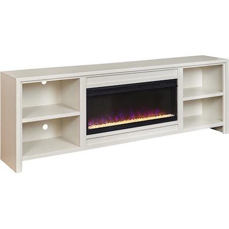 96&quot; Fireplace Console
