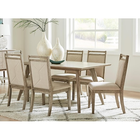 7-Piece Table and Chair Set