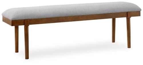 59" Upholstered Dining Bench