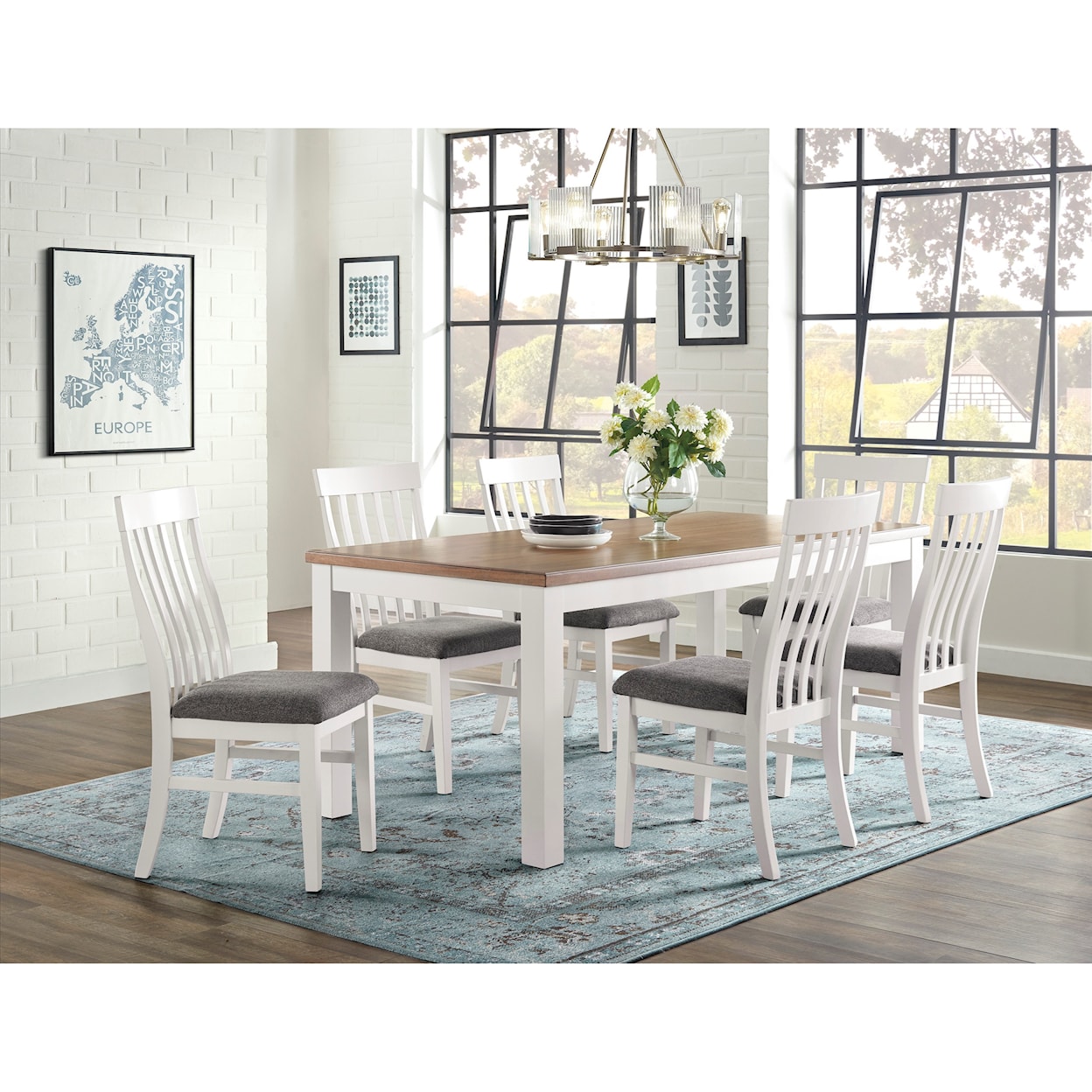 Ashley Furniture Westconi 7-Piece Dining Table Set