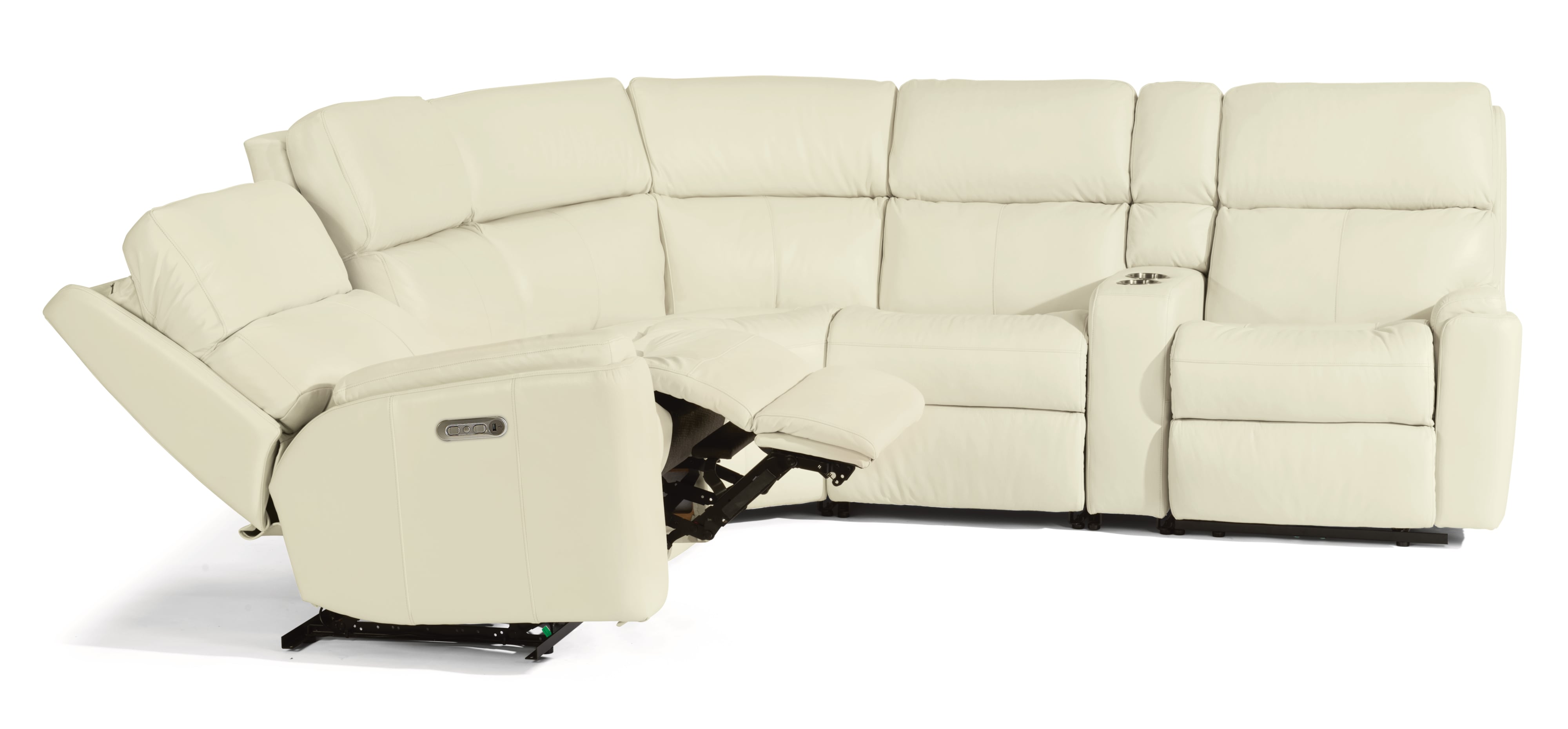 6 Piece Power Reclining Sectional
