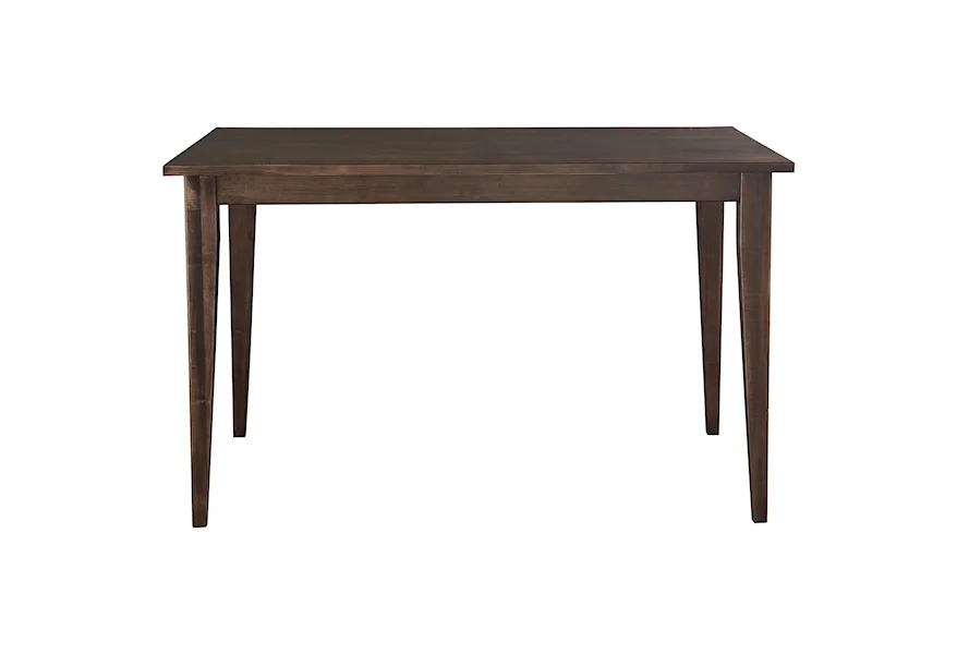 BenchMade Dining Table by Bassett at VanDrie Home Furnishings