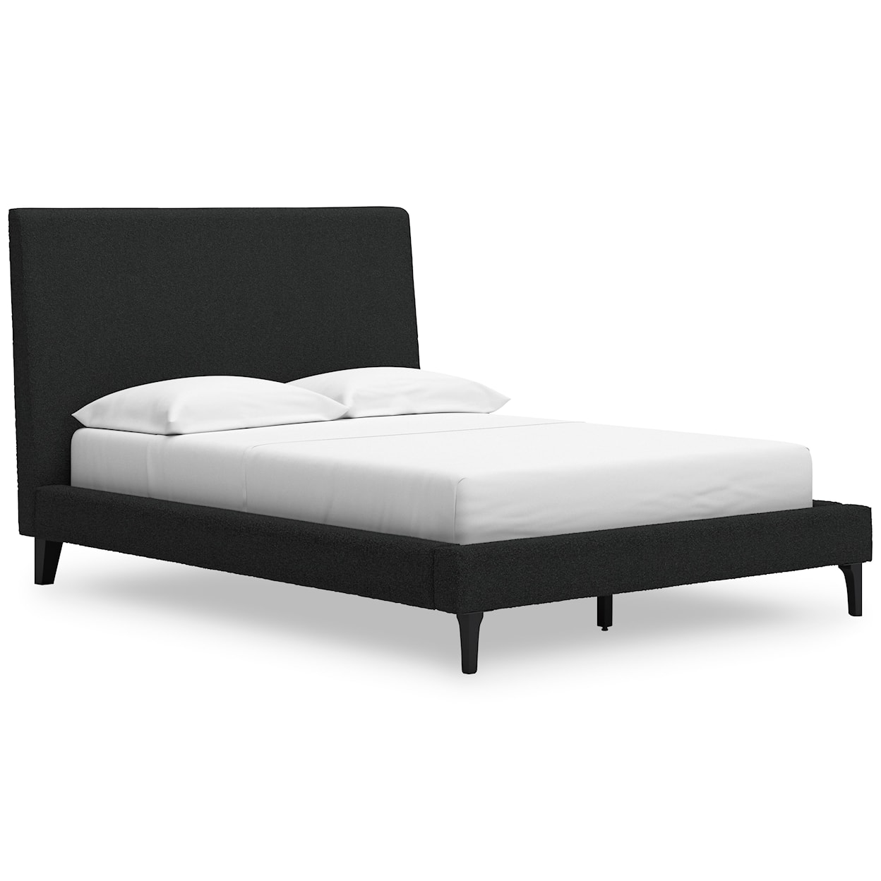 Signature Design by Ashley Cadmori Full Upholstered Bed With Roll Slats