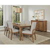 Vaughan Bassett Crafted Cherry - Medium Upholstered Side Dining Chair