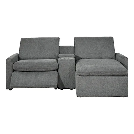 3-Piece Power Sectional with Console