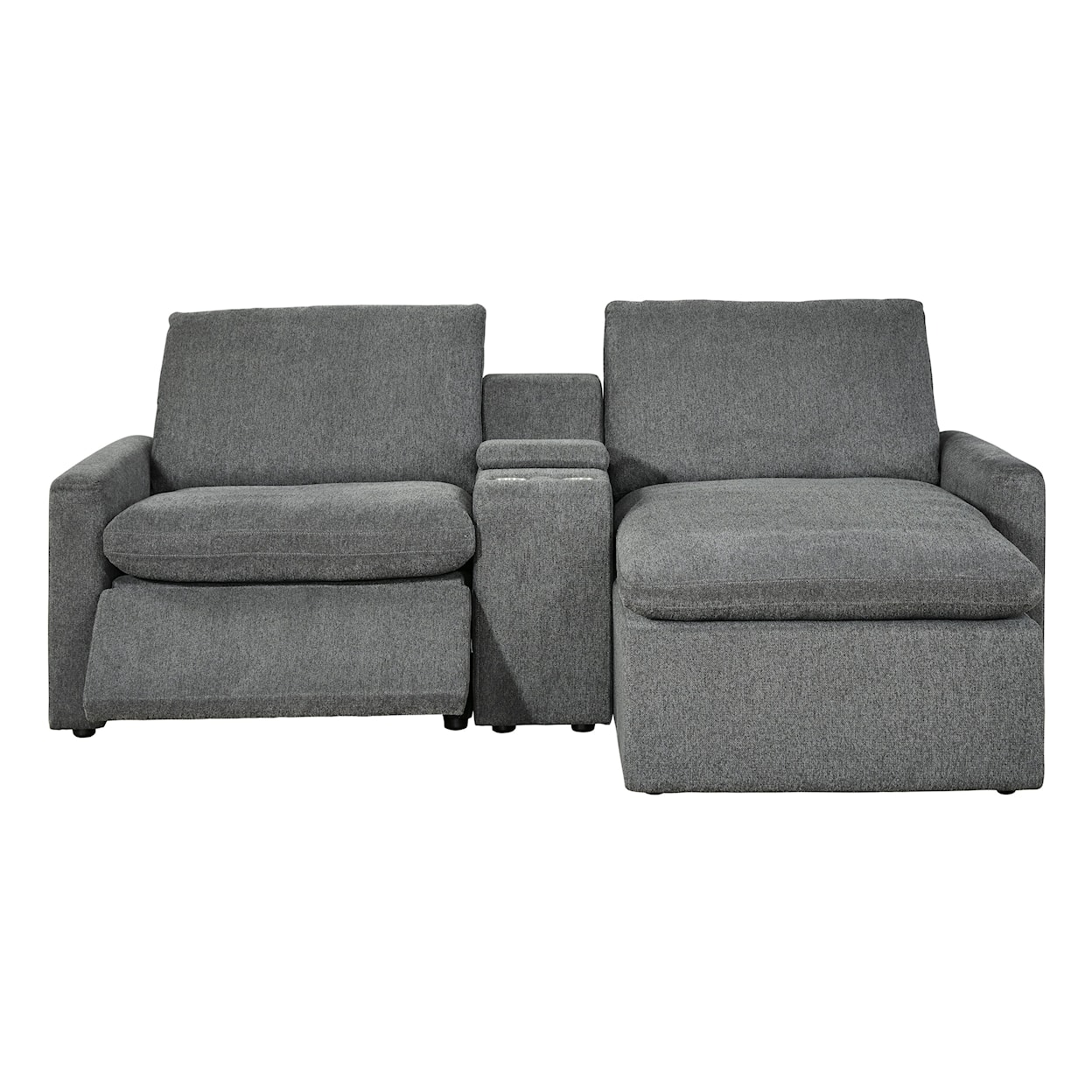 Michael Alan Select Hartsdale 3-Piece Power Sectional with Console