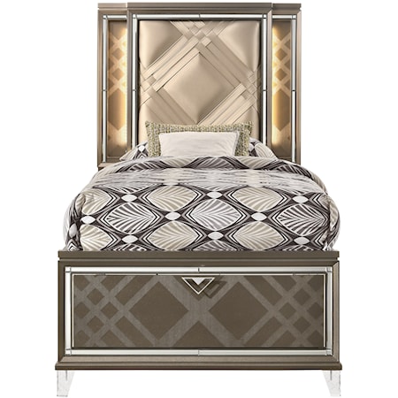 Twin Bed (Storage & LED)