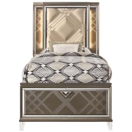 Twin Bed (Storage & LED)