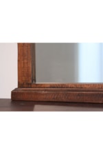 Uprooted Madeira Rustic 7-Drawer Dresser and Mirror Set