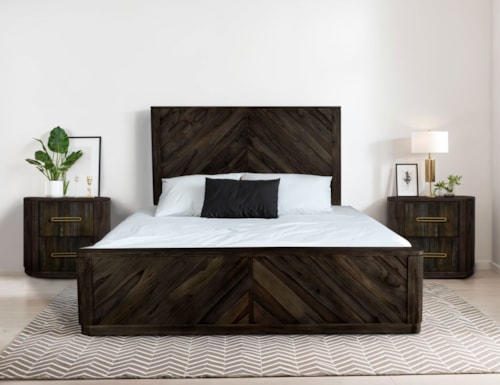 Modern Rustic 3-Piece King Bedroom Set