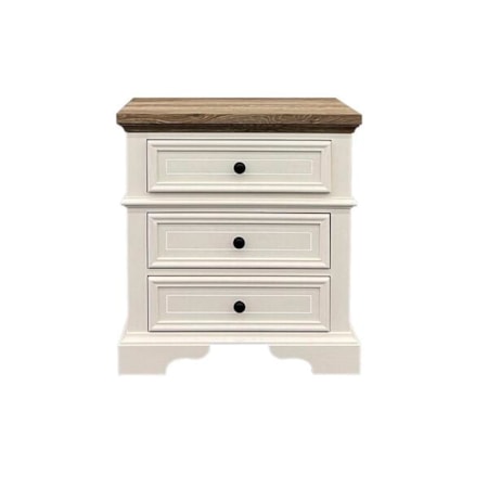 3-Drawer Nightstand