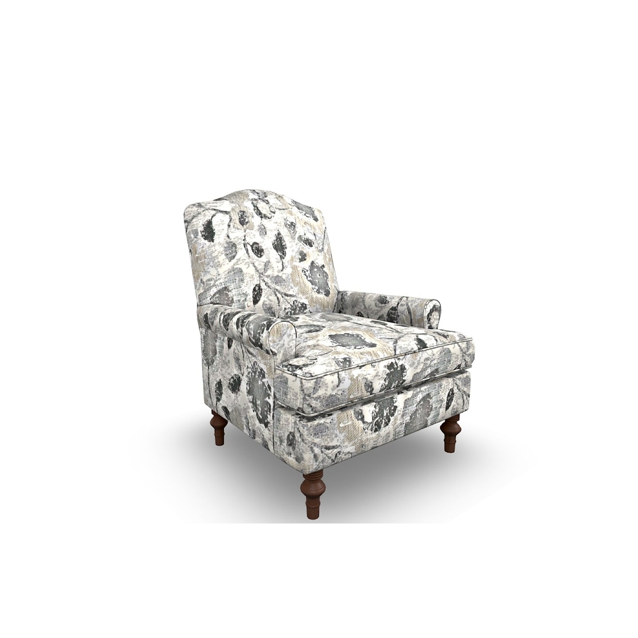 Bravo Furniture Tyne Camel-Back Club Chair