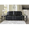 Signature Design by Ashley Warlin Power Reclining Loveseat with Console