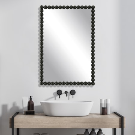 Serna Black Vanity Mirror