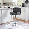 Powell Bohen Bohen Abs Barstool Gray