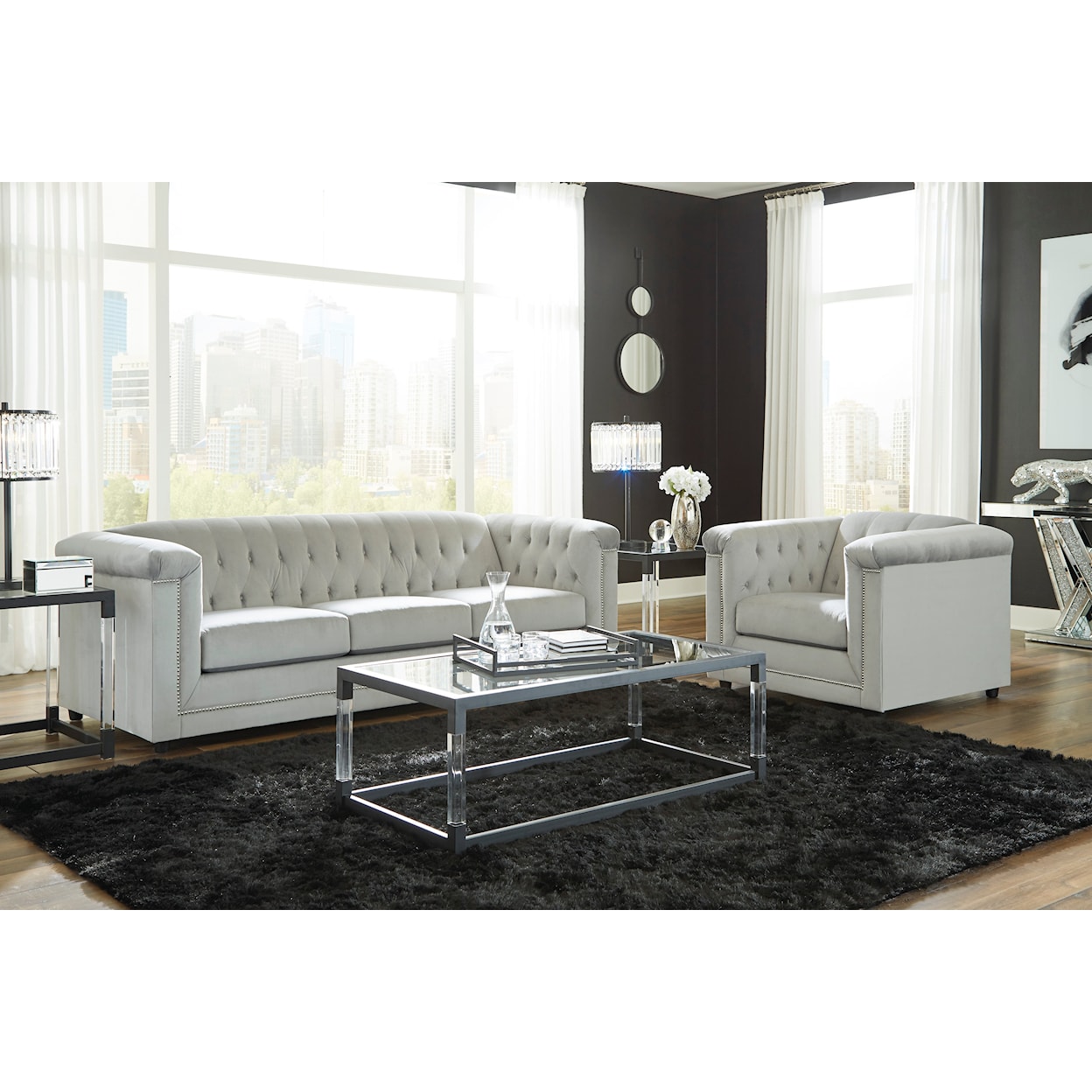 Ashley Furniture Signature Design Josanna Living Room Set