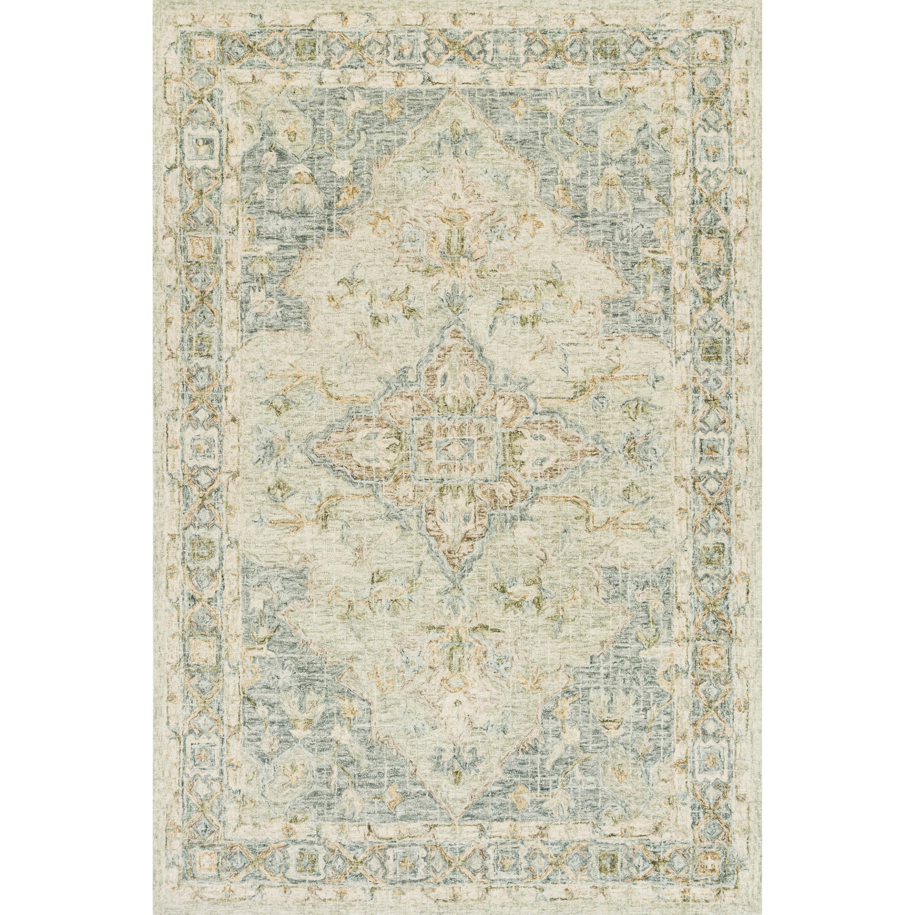 2'6" x 7'6" Seafoam Green / Spa Rug
