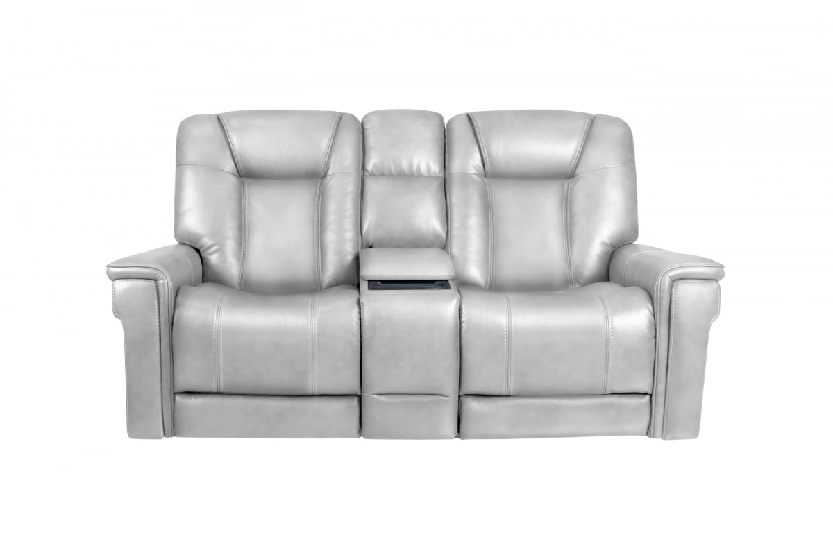 Power Reclining Console Loveseat