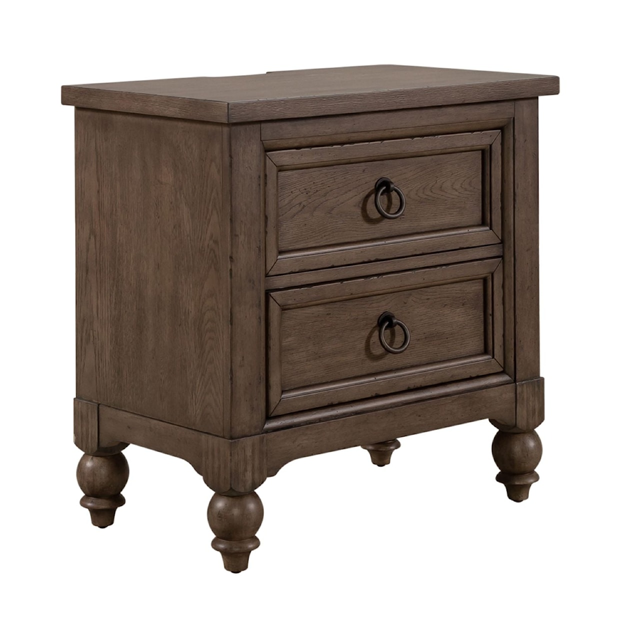 Liberty Furniture Americana Farmhouse 2-Drawer Nightstand