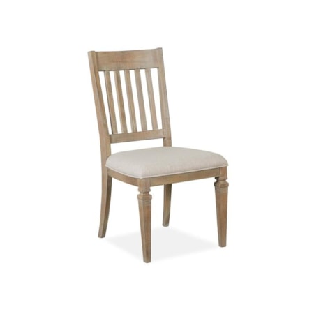 Slat Back Dining Side Chair