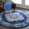 Nourison Grafix 5'3" Round  Rug