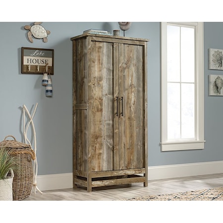 Granite Trace Rustic Storage Cabinet