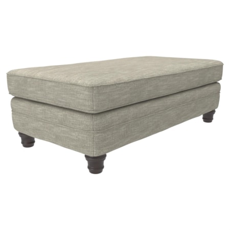 Tarleton Fabric Ottoman